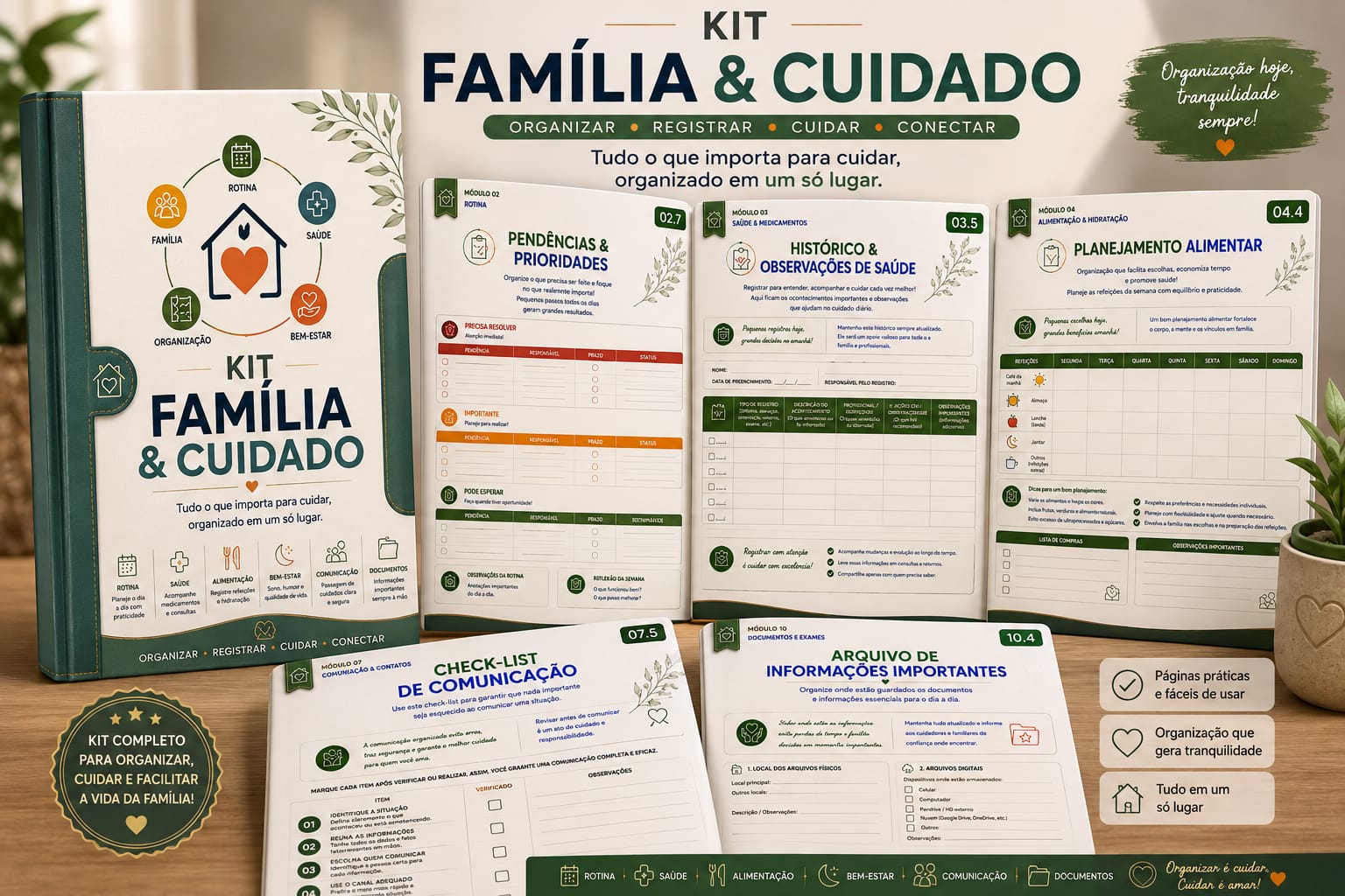 Kit Família e Cuidados